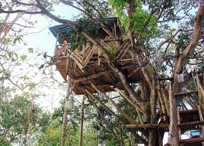 Nyuh Bengkok Tree House ホリデーパーク 2*